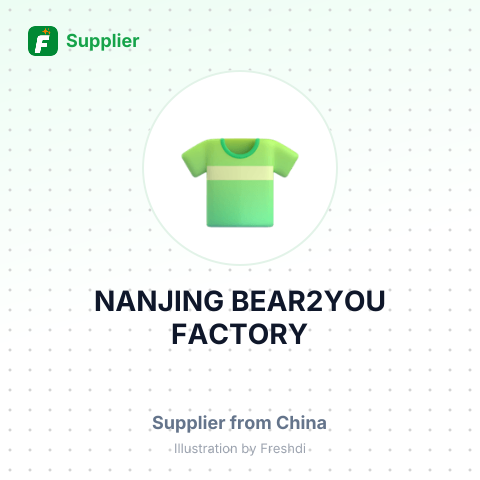 NANJING BEAR2YOU FACTORY – summary card, no photo uploaded yet