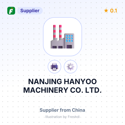 NANJING HANYOO MACHINERY CO., LTD. – summary card, no photo uploaded yet