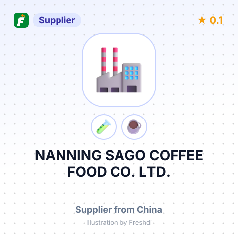 NANNING SAGO COFFEE FOOD CO. LTD. – summary card, no photo uploaded yet