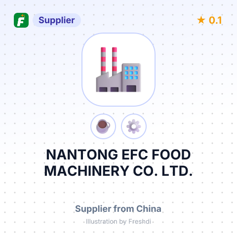 NANTONG EFC FOOD MACHINERY CO. LTD. – summary card, no photo uploaded yet