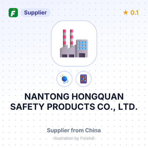 NANTONG HONGQUAN SAFETY PRODUCTS CO., LTD. – summary card, no photo uploaded yet