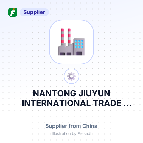 NANTONG JIUYUN INTERNATIONAL TRADE CORP., LTD – summary card, no photo uploaded yet