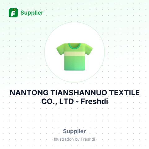 NANTONG TIANSHANNUO TEXTILE CO., LTD – summary card, no photo uploaded yet