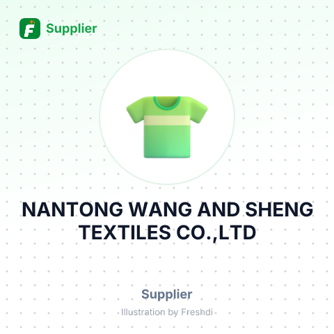 NANTONG WANG AND SHENG TEXTILES CO.,LTD – summary card, no photo uploaded yet