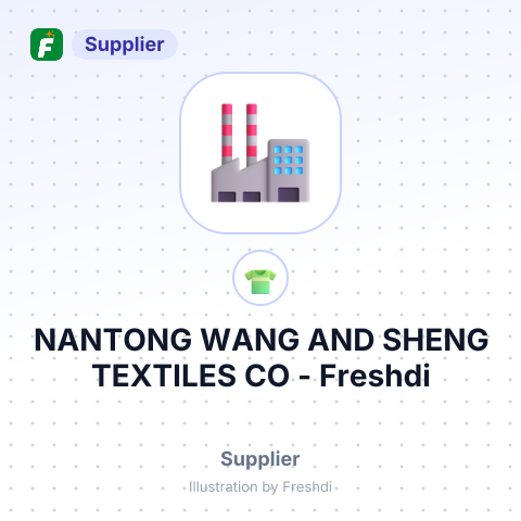 NANTONG WANG AND SHENG TEXTILES CO – summary card, no photo uploaded yet