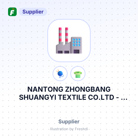 NANTONG ZHONGBANG SHUANGYI TEXTILE CO.LTD – summary card, no photo uploaded yet