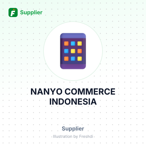 NANYO COMMERCE INDONESIA – summary card, no photo uploaded yet