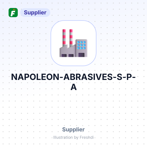 NAPOLEON ABRASIVES S.P.A – summary card, no photo uploaded yet