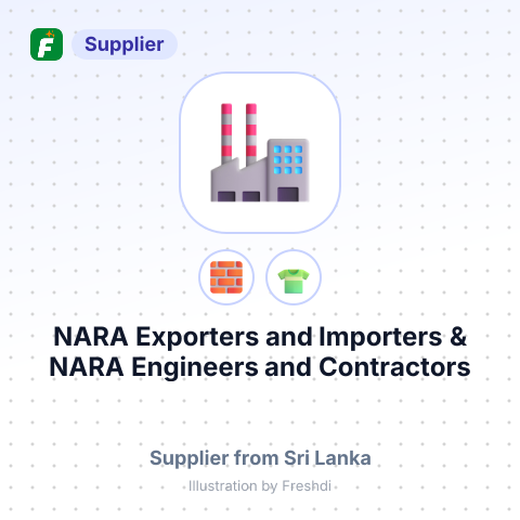 NARA Exporters and Importers & NARA Engineers and Contractors – summary card, no photo uploaded yet