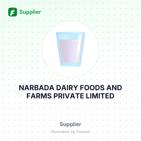 NARBADA DAIRY FOODS AND FARMS PRIVATE LIMITED – summary card, no photo uploaded yet