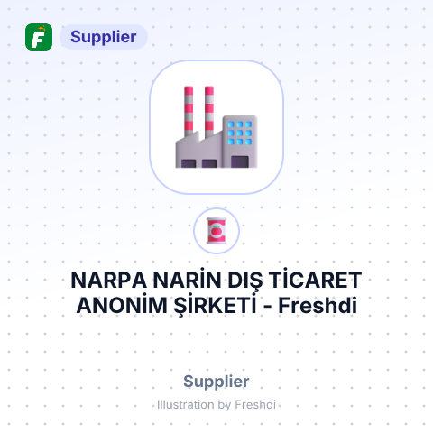 NARPA NARİN DIŞ TİCARET ANONİM ŞİRKETİ – summary card, no photo uploaded yet