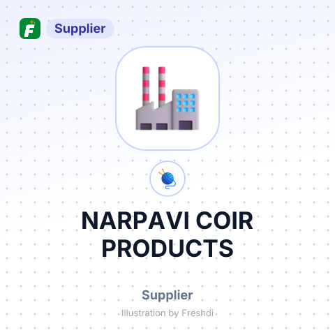 NARPAVI COIR PRODUCTS – summary card, no photo uploaded yet