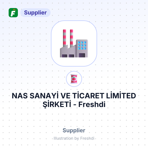 NAS SANAYİ VE TİCARET LİMİTED ŞİRKETİ – summary card, no photo uploaded yet