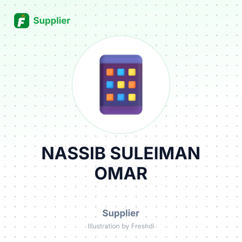 NASSIB SULEIMAN OMAR – summary card, no photo uploaded yet