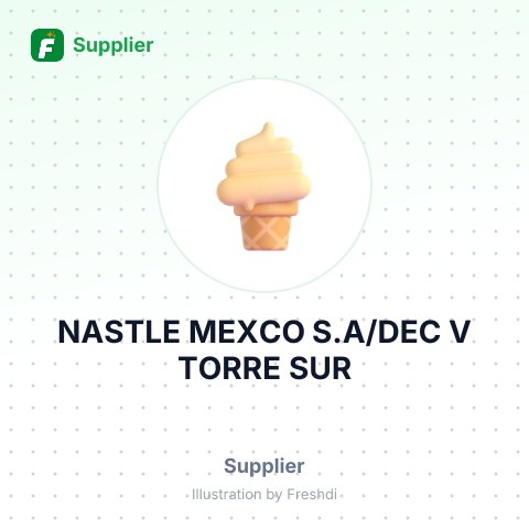 NASTLE MEXCO S.A/DEC V TORRE SUR – summary card, no photo uploaded yet