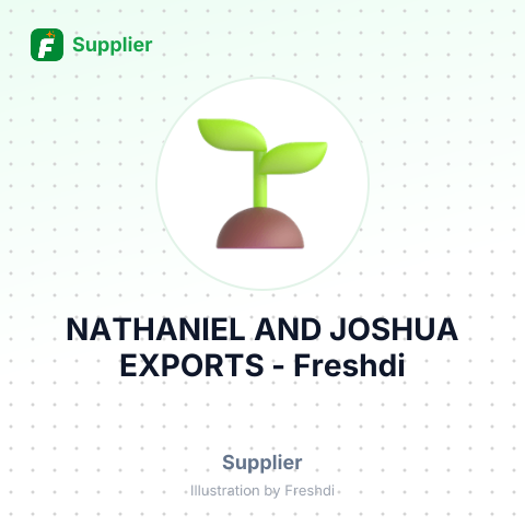 NATHANIEL AND JOSHUA EXPORTS – summary card, no photo uploaded yet
