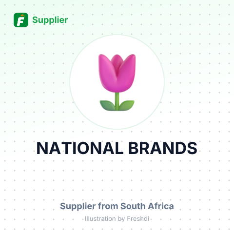 NATIONAL BRANDS – summary card, no photo uploaded yet
