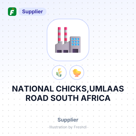 NATIONAL CHICKS,UMLAAS ROAD SOUTH AFRICA – summary card, no photo uploaded yet