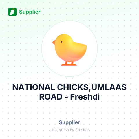 NATIONAL CHICKS,UMLAAS ROAD – summary card, no photo uploaded yet