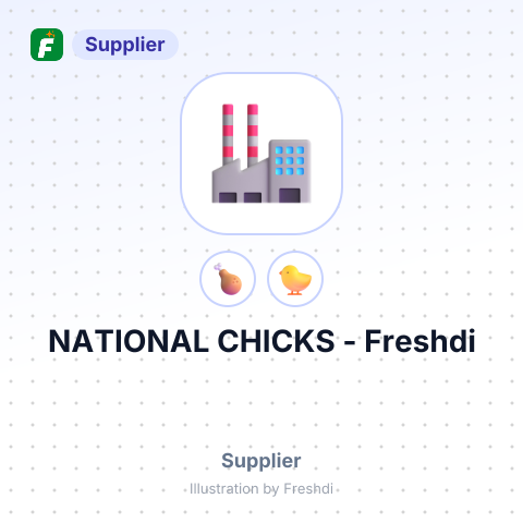 NATIONAL CHICKS – summary card, no photo uploaded yet