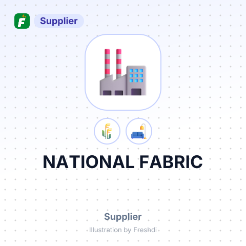 NATIONAL FABRIC – summary card, no photo uploaded yet