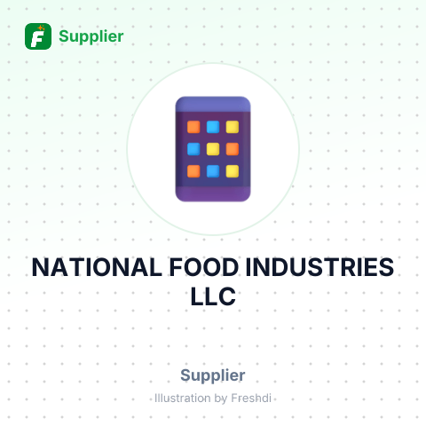 NATIONAL FOOD INDUSTRIES LLC – summary card, no photo uploaded yet