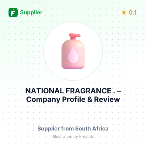 NATIONAL FRAGRANCE . – summary card, no photo uploaded yet