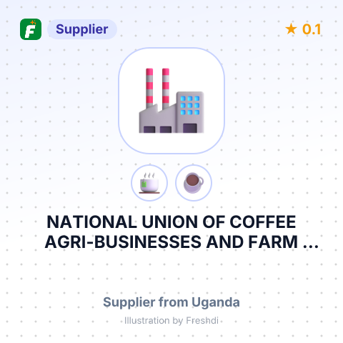 NATIONAL UNION OF COFFEE AGRI-BUSINESSES AND FARM ENTERPRISES (NUCAFE) LIMITED – summary card, no photo uploaded yet