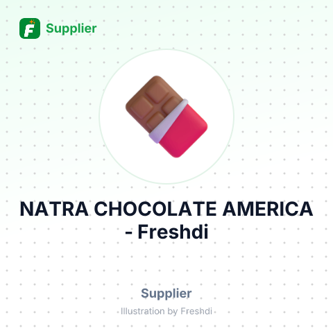 NATRA CHOCOLATE AMERICA – summary card, no photo uploaded yet