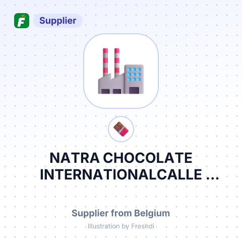 NATRA CHOCOLATE INTERNATIONALCALLE POETA J MARAGALI 1 PLANTA 1 28020 MADRID ІСПАНІЯ – summary card, no photo uploaded yet