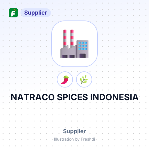 NATRACO SPICES INDONESIA – summary card, no photo uploaded yet