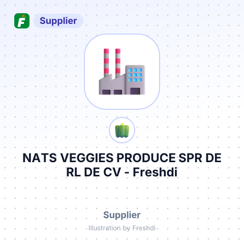 NATS VEGGIES PRODUCE SPR DE RL DE CV – summary card, no photo uploaded yet