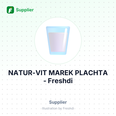 NATUR-VIT MAREK PLACHTA – summary card, no photo uploaded yet