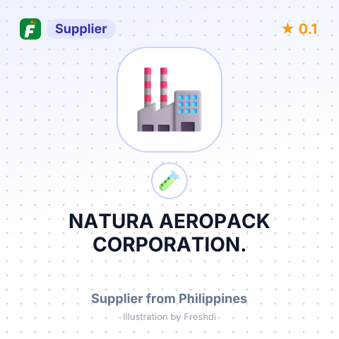 NATURA AEROPACK CORPORATION. – summary card, no photo uploaded yet