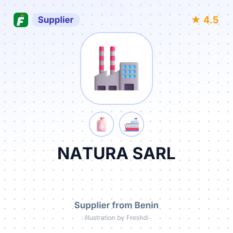 NATURA SARL – summary card, no photo uploaded yet