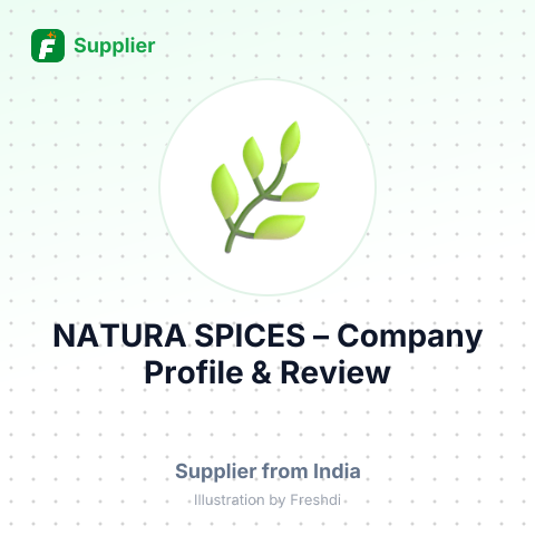 NATURA SPICES – summary card, no photo uploaded yet