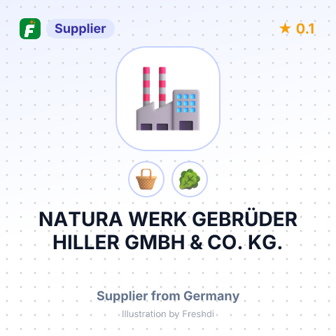NATURA WERK GEBRÜDER HILLER GMBH & CO. KG. – summary card, no photo uploaded yet