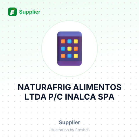 NATURAFRIG ALIMENTOS LTDA P/C INALCA SPA – summary card, no photo uploaded yet