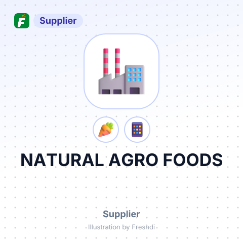 NATURAL AGRO FOODS – summary card, no photo uploaded yet