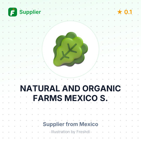 NATURAL AND ORGANIC FARMS MEXICO S. – summary card, no photo uploaded yet