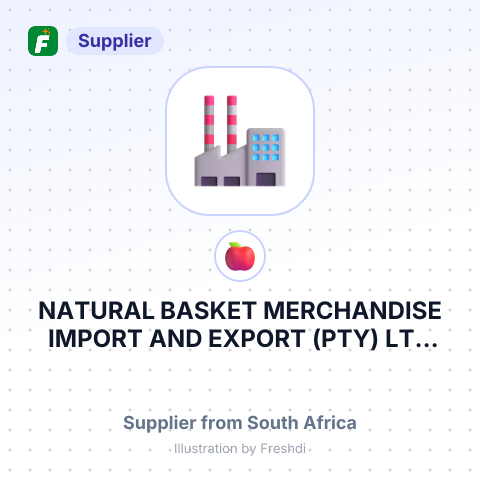 NATURAL BASKET MERCHANDISE IMPORT AND EXPORT (PTY) LTD Republic of South Africa – summary card, no photo uploaded yet