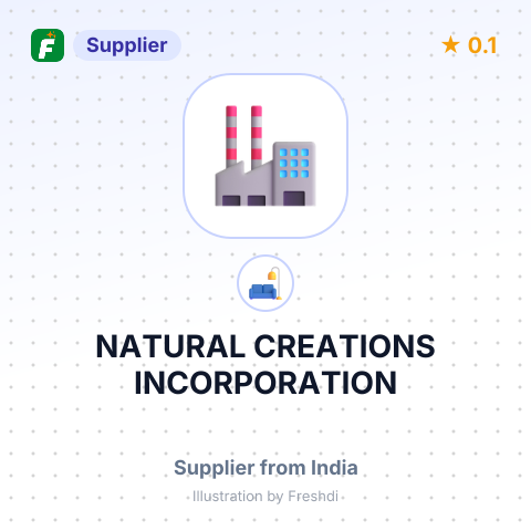NATURAL CREATIONS INCORPORATION – summary card, no photo uploaded yet