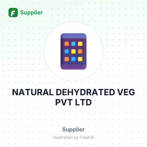 NATURAL DEHYDRATED VEG PVT LTD – summary card, no photo uploaded yet