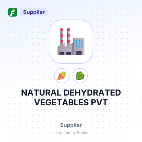 NATURAL DEHYDRATED VEGETABLES PVT – summary card, no photo uploaded yet