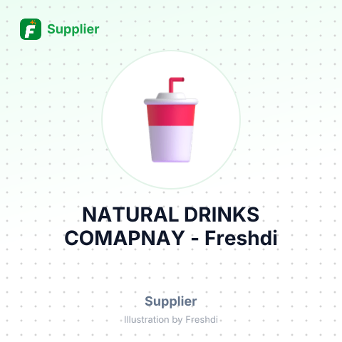NATURAL DRINKS COMAPNAY – summary card, no photo uploaded yet