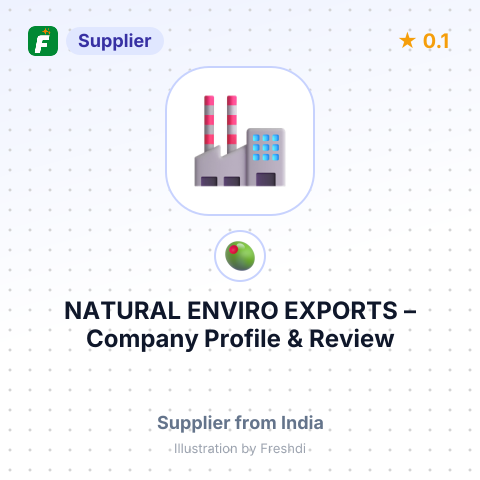 NATURAL ENVIRO EXPORTS, – summary card, no photo uploaded yet