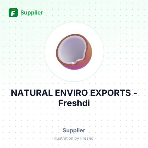 NATURAL ENVIRO EXPORTS – summary card, no photo uploaded yet
