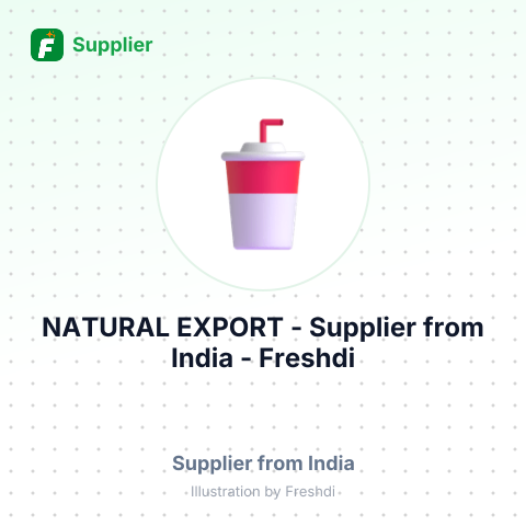 NATURAL EXPORT – summary card, no photo uploaded yet