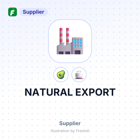 NATURAL EXPORT – summary card, no photo uploaded yet
