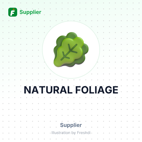 NATURAL FOLIAGE – summary card, no photo uploaded yet